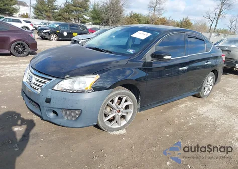 2015 Nissan Sentra Sr из США, поврежденный, VIN 3N1AB7AP9FY350750